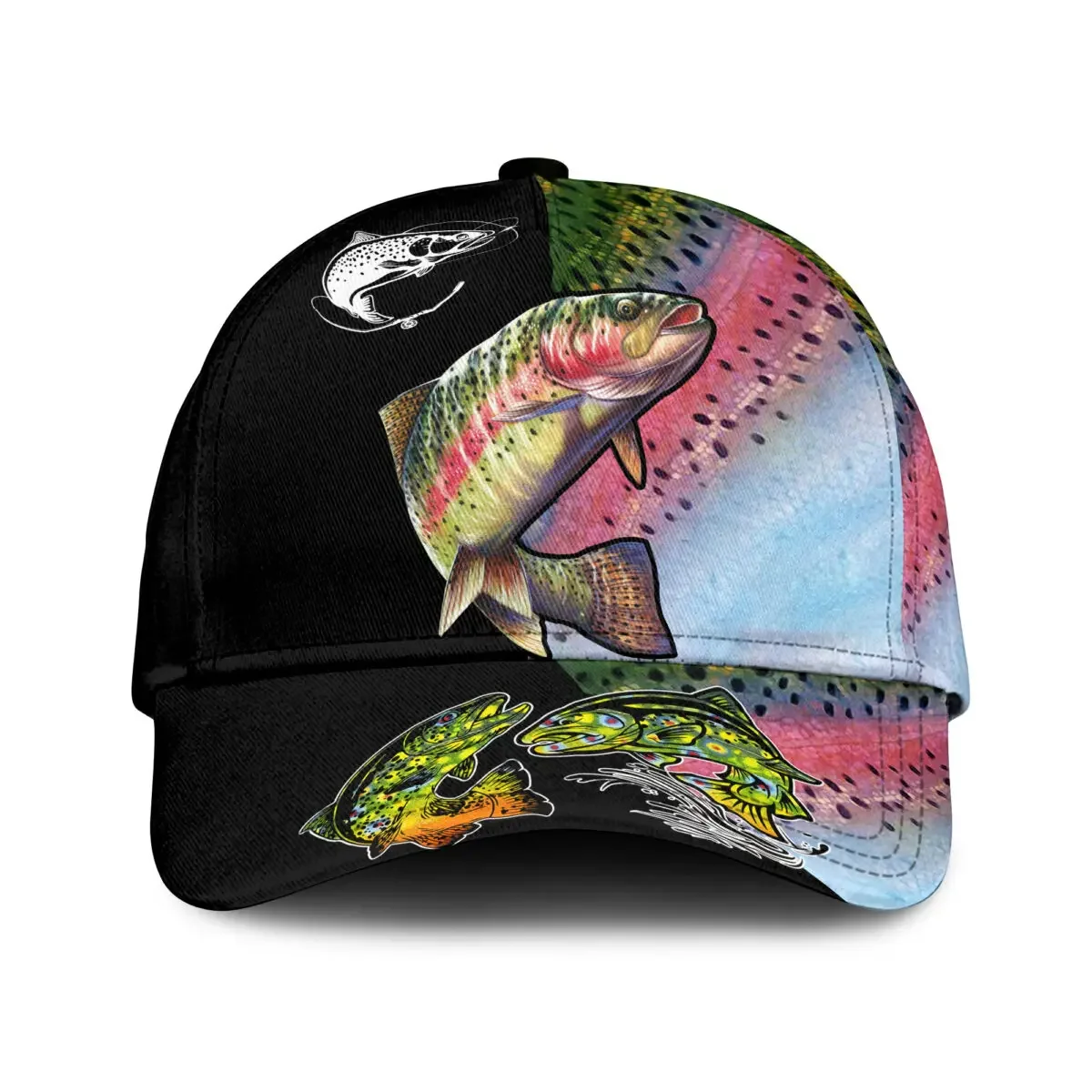 Hunting Outdoor Hats - رجل قبعة بيسبول الغزلان الذئب الطيور