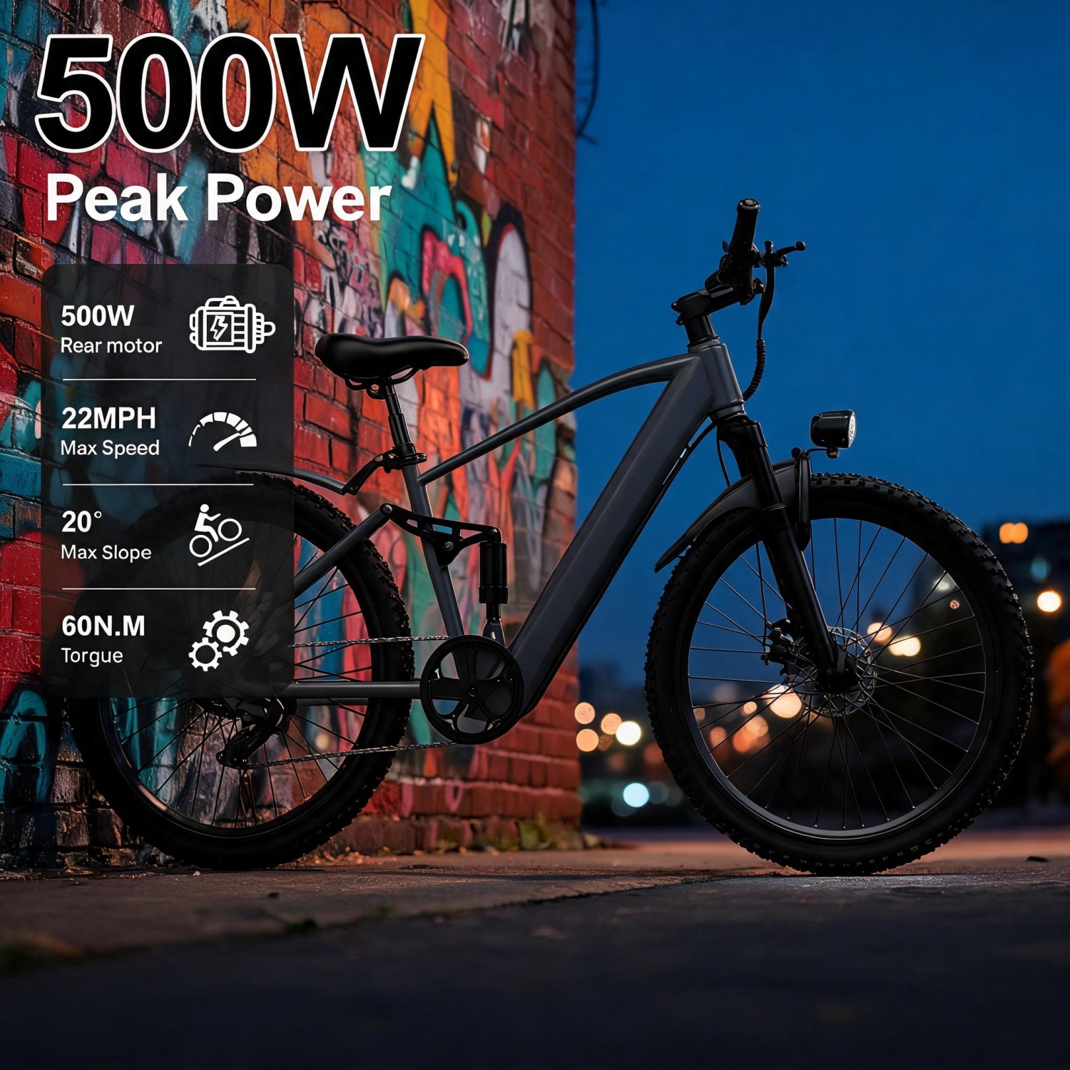 Outdoor Hunting Electric Bike - دراجة كهربائية للطرق الوعرة، دراجة كهربائية