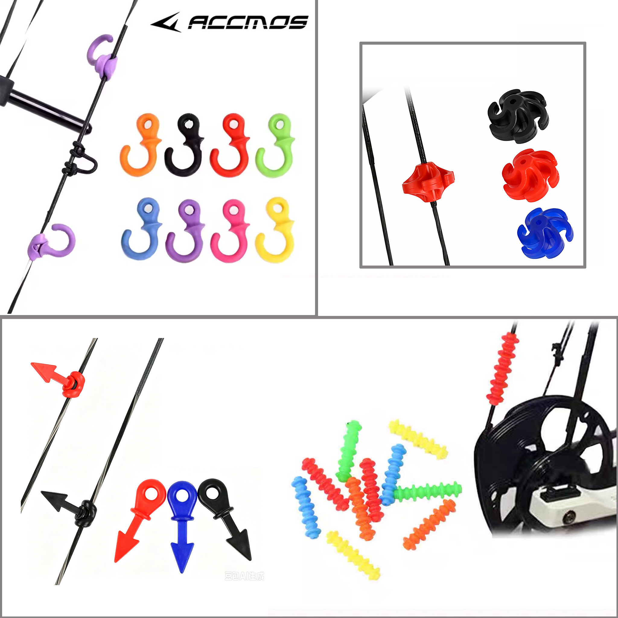 Bow Stringer Tool - قطعتان/أربع قطع من مثبت وتر القوس