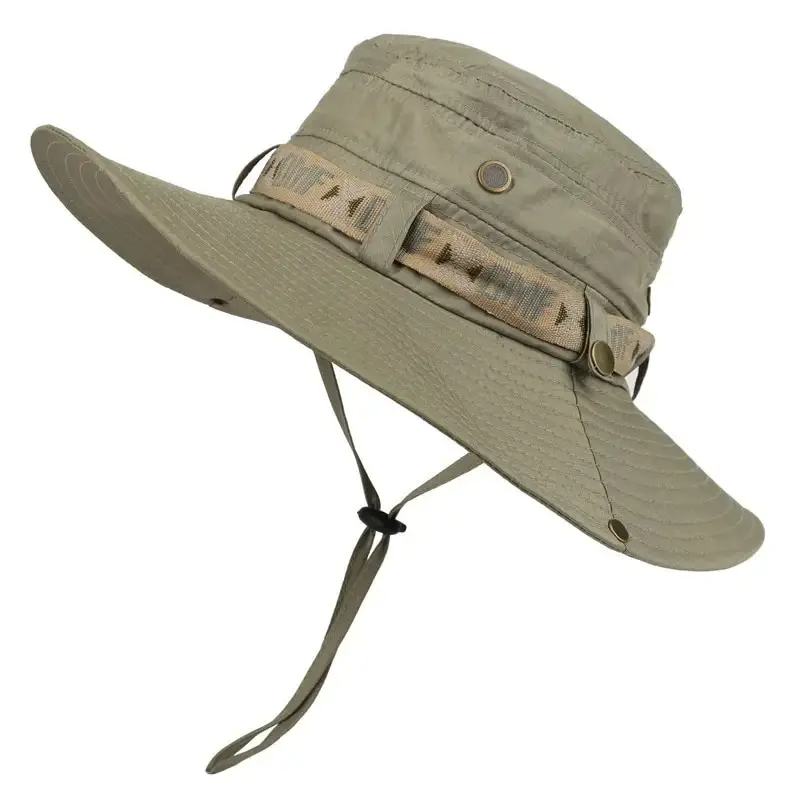 Hunting Outdoor Hats - الصيف الرجال قبعة بحافة في الهواء