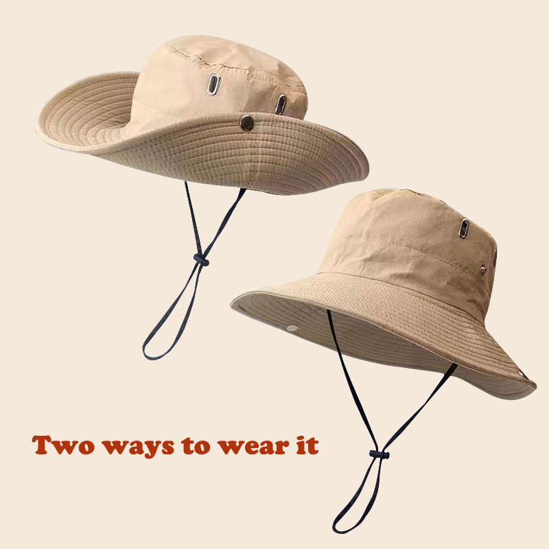 Hunting Outdoor Hats - قبعة شمس للجنسين لصيد الأسماك في