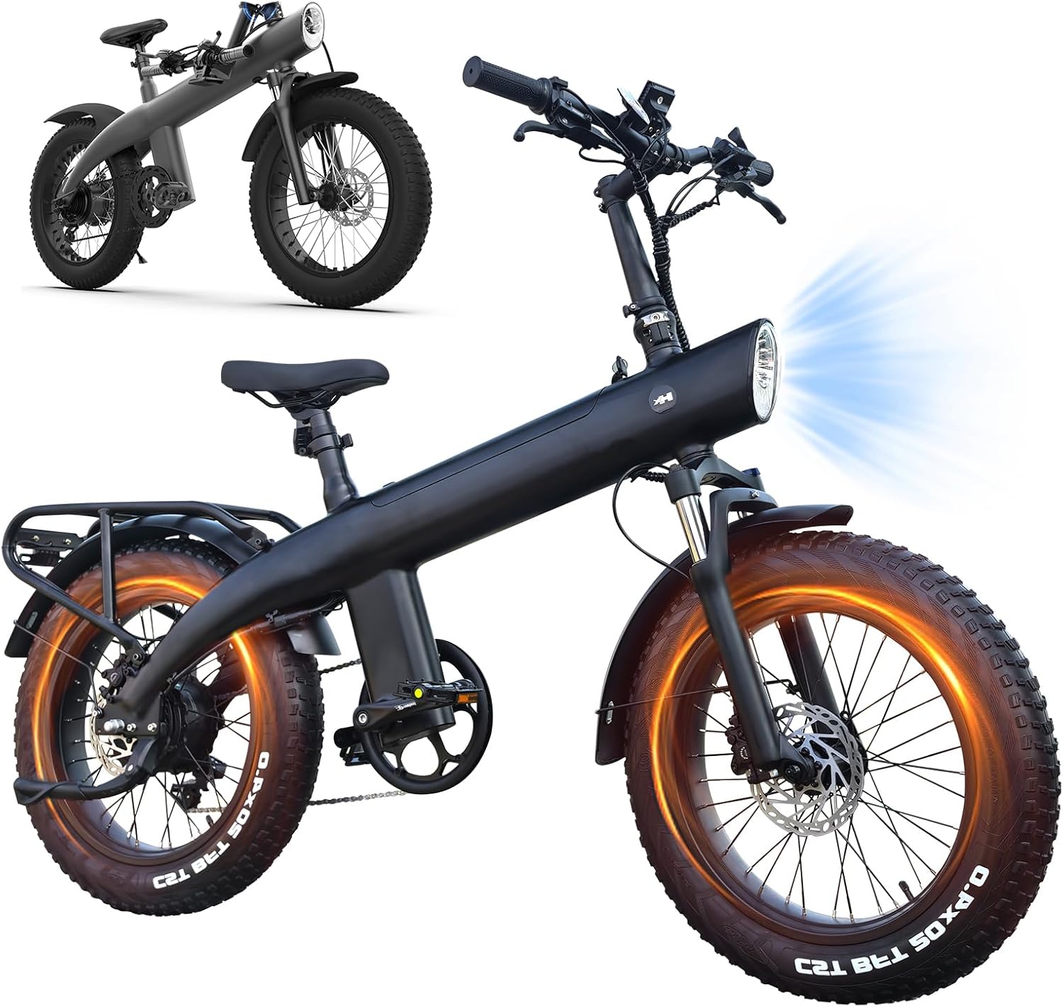 دراجة كهربائية قابلة للطي جديد - مراجعة Outdoor Hunting Electric Bike وسعره