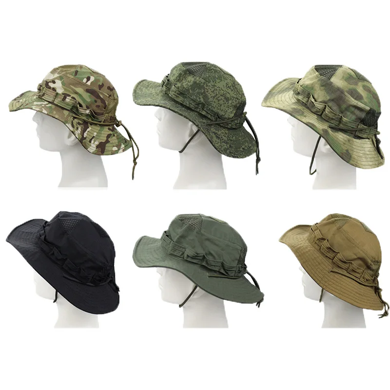 FG atacs التمويه Boonie قبعة ا - مراجعة Hunting Outdoor Hats وسعره